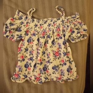 Tahari Girl Off Shoulder Top